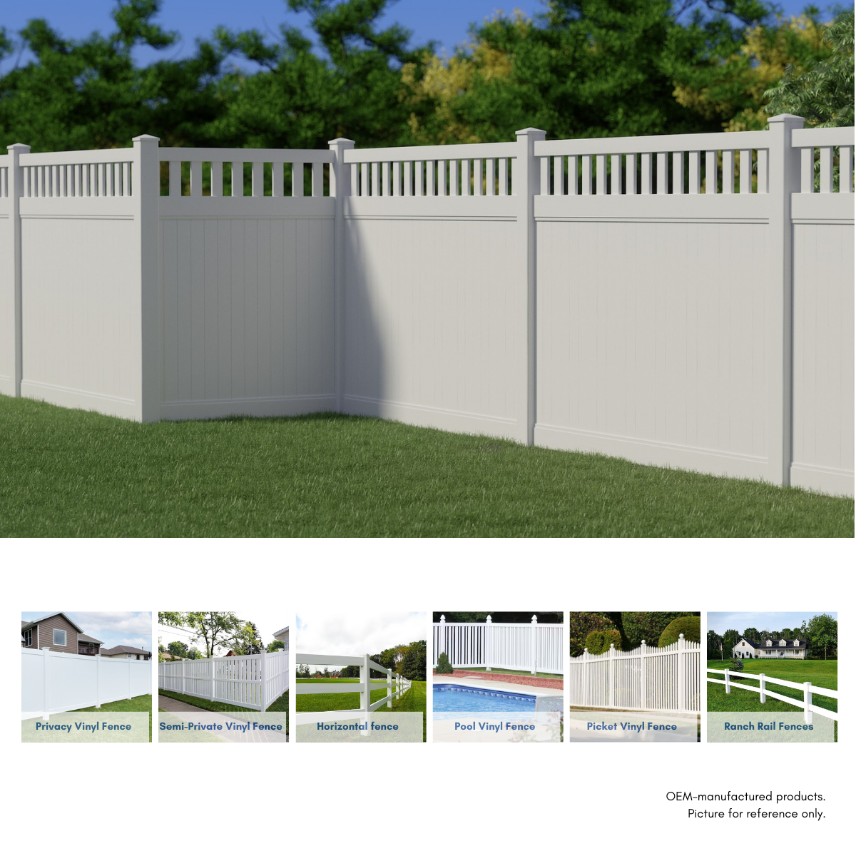 Vinyl Fence